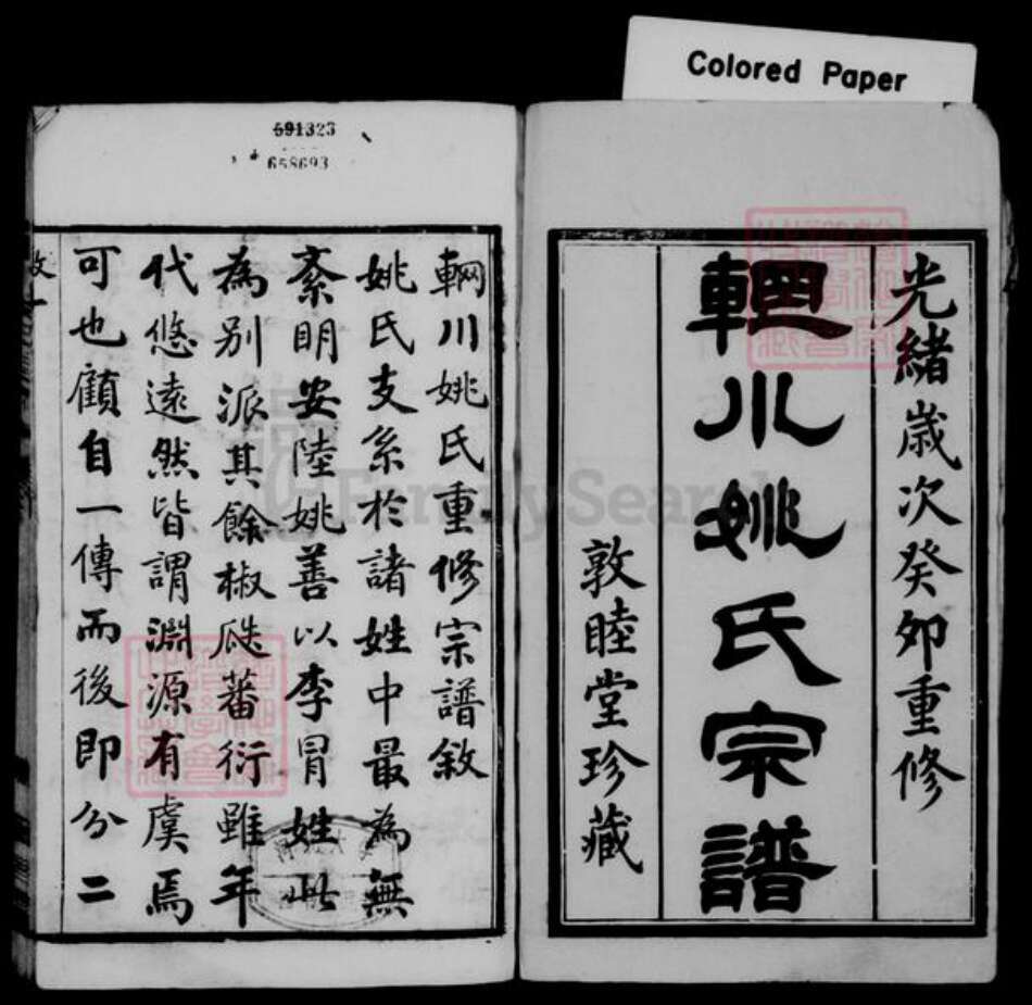 江苏省常州市武进县姚氏敦睦堂族谱-辋川姚氏宗谱 [14卷].pdf电子版预览图2