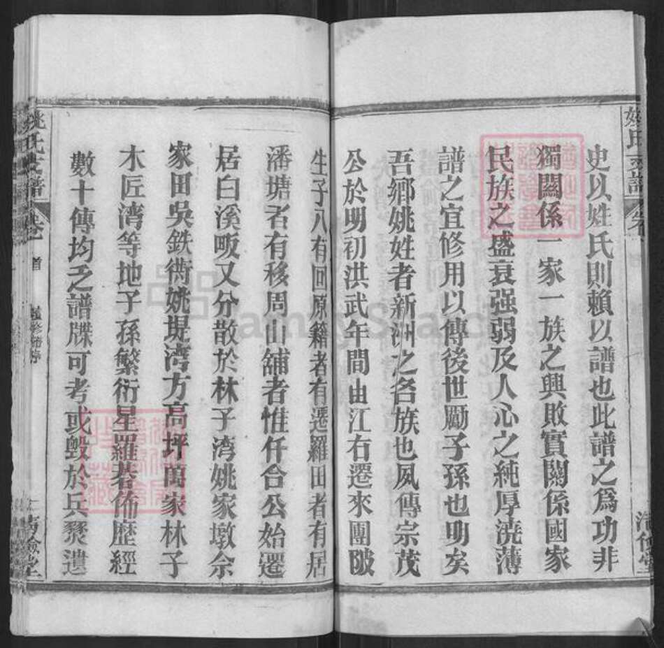 湖北省黄冈市姚氏清俭堂族谱-姚氏支谱.pdf电子版预览图3