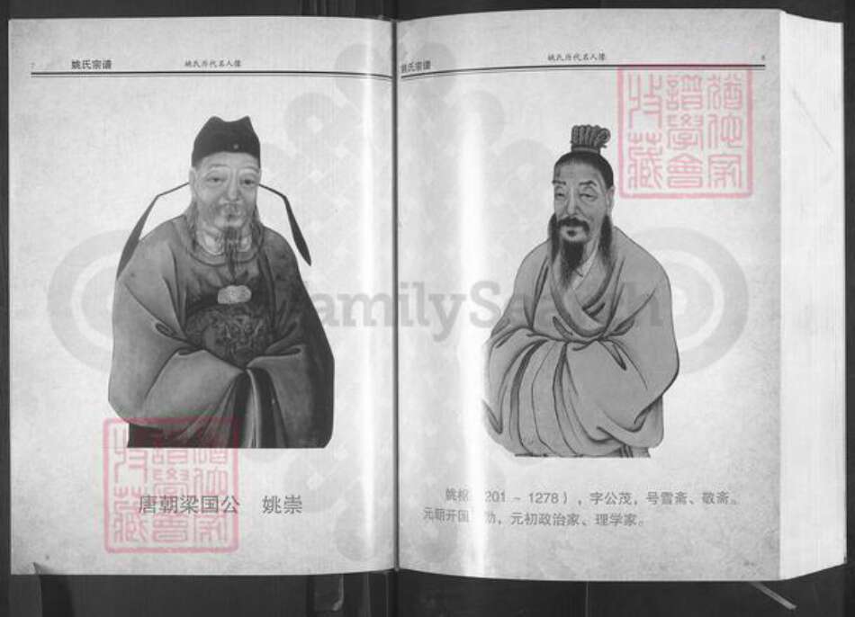 湖北省武汉市新洲区姚氏清俭堂族谱-姚氏宗谱.定三公支.pdf电子版预览图5