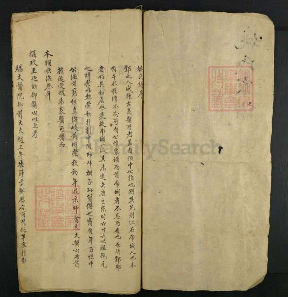 河北省邯郸市姚氏族谱-姚氏家谱.pdf电子版预览图1