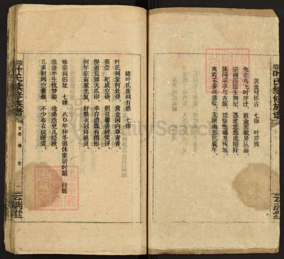 湖南省邵阳市叶氏云瑞堂族谱-昭陵叶氏续修族谱.pdf电子版预览图2