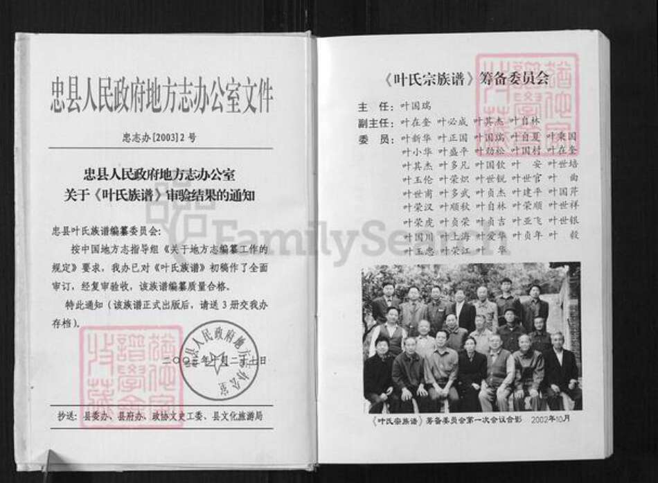 重庆市忠县永丰镇叶氏族谱-叶氏宗族谱.pdf电子版预览图2