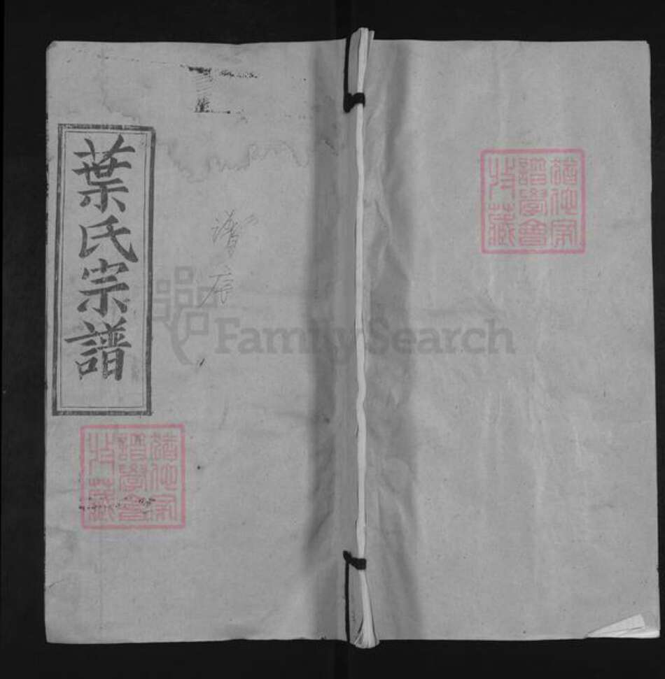 湖北省武汉市新洲区叶氏敦本堂族谱-叶氏宗谱.pdf电子版缩略图