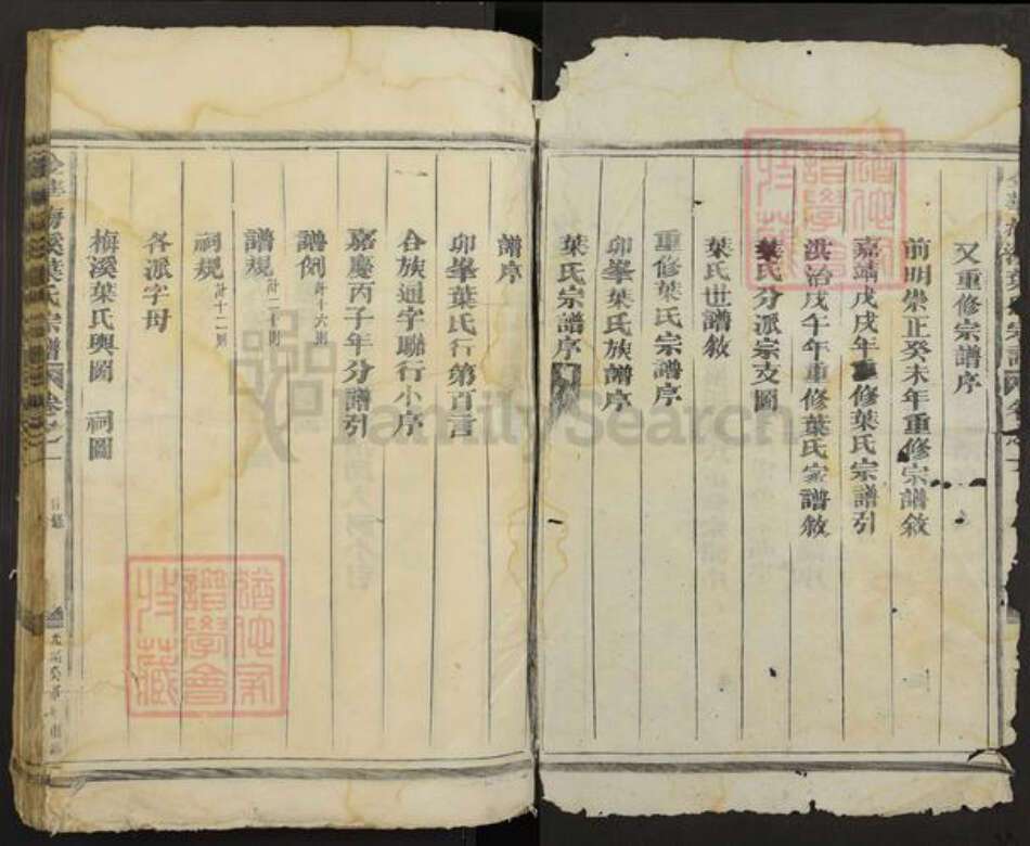 浙江省金华市婺城区叶氏族谱-金华梅溪叶氏宗谱.pdf电子版预览图2