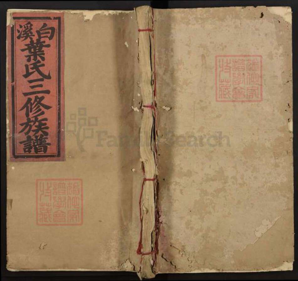 江西省吉安市永丰县沙溪镇叶氏亲逊堂族谱-白溪叶氏三修族谱.pdf电子版缩略图