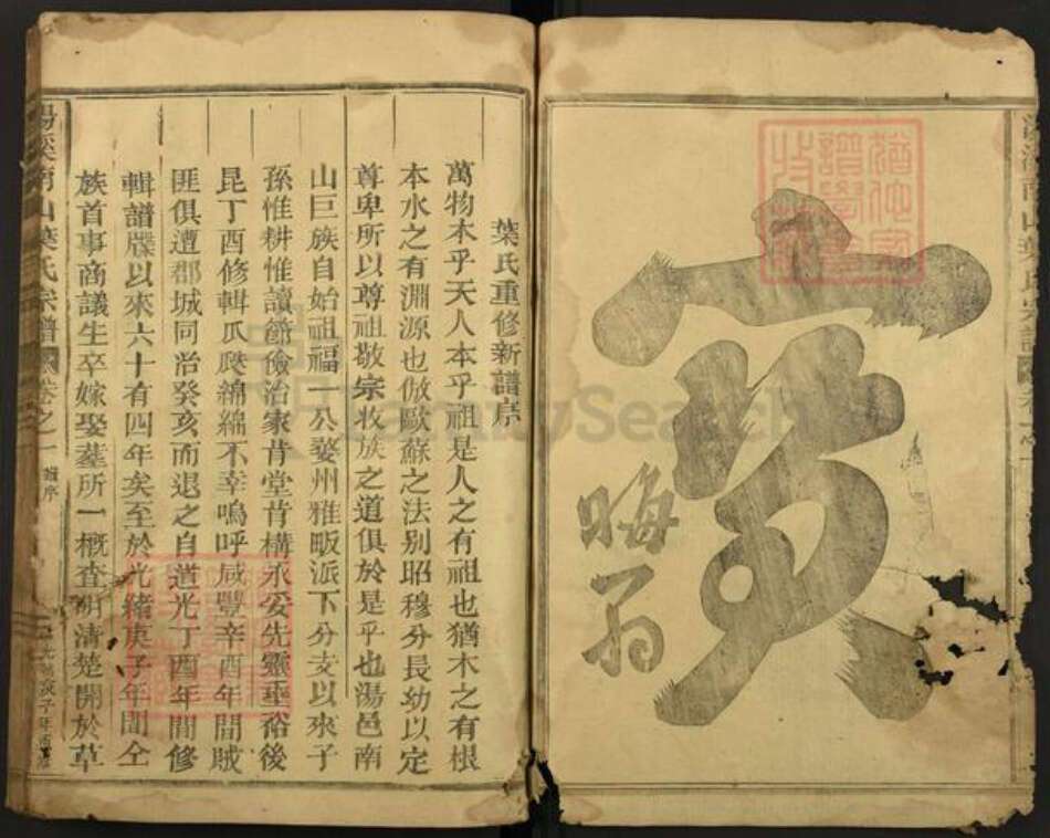 浙江省金华市婺城区叶氏族谱-汤溪南山叶氏宗谱.pdf电子版预览图2