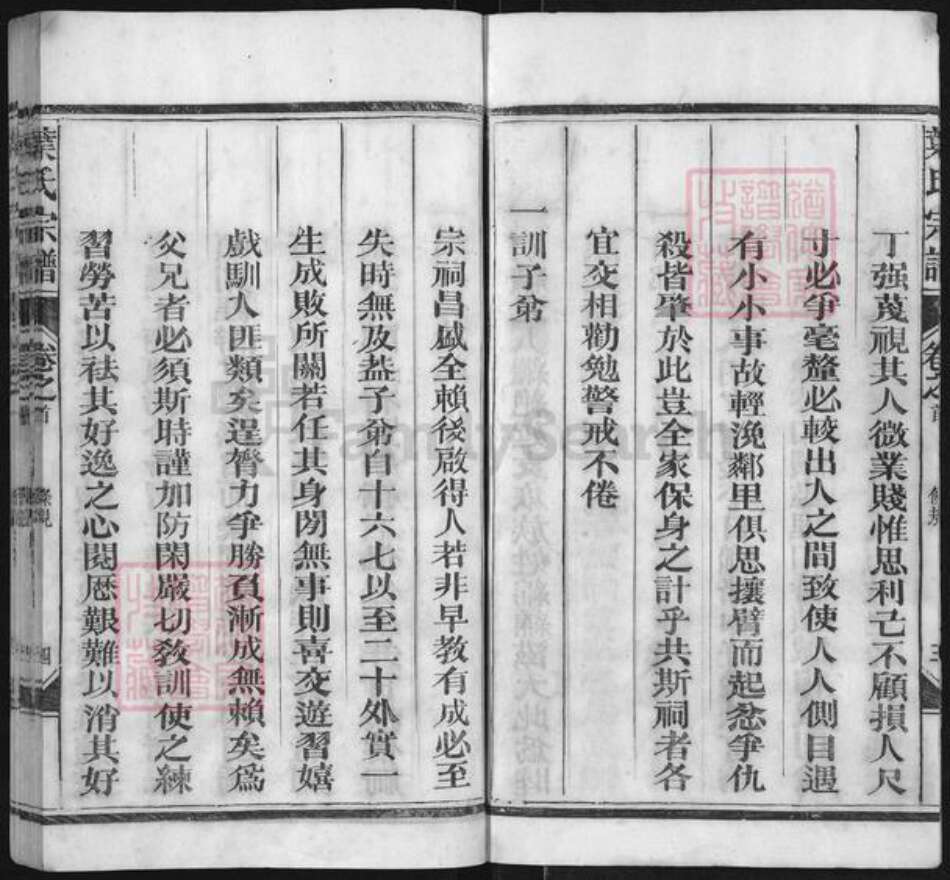 江西省上饶市广丰区五都镇叶氏族谱-读洲叶氏宗谱.pdf电子版预览图4