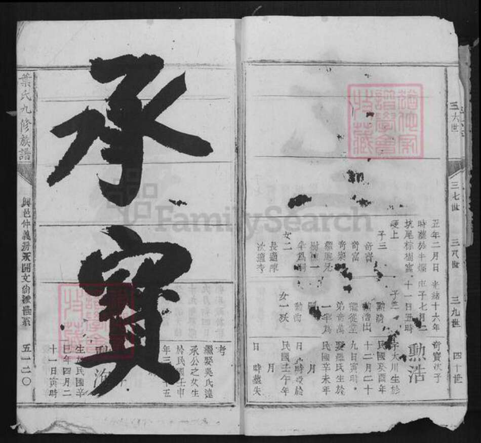 江西省赣州市于都县罗坳镇叶氏族谱-叶氏九修族谱.pdf电子版预览图4