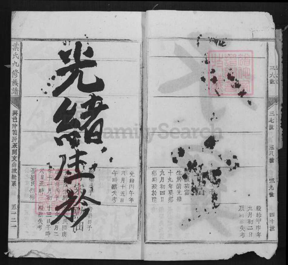 江西省赣州市于都县罗坳镇叶氏族谱-叶氏九修族谱.pdf电子版预览图5