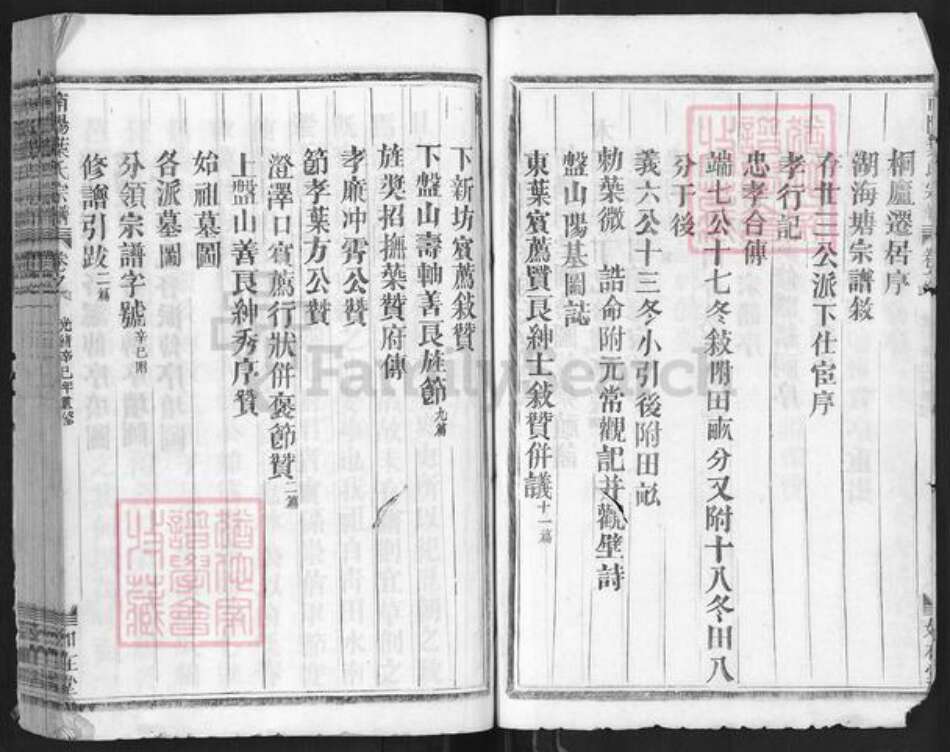 浙江省金华市兰溪市叶氏如在堂族谱-南阳叶氏宗谱.pdf电子版预览图3