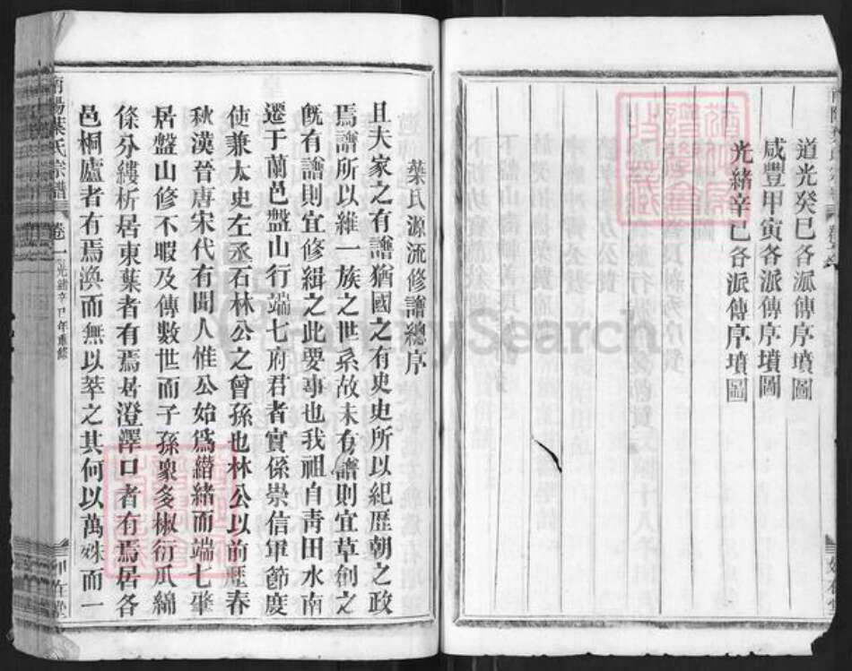 浙江省金华市兰溪市叶氏如在堂族谱-南阳叶氏宗谱.pdf电子版预览图4