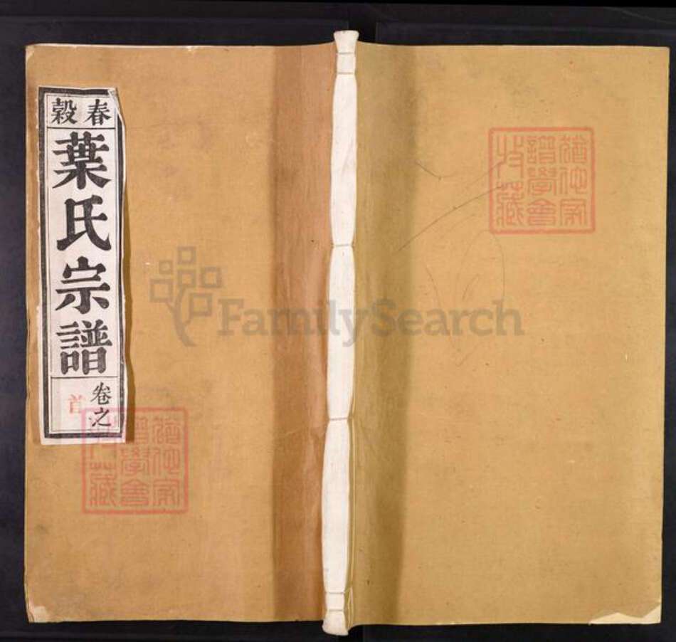 安徽省芜湖市南陵县叶氏叙伦堂族谱-叶氏宗谱.pdf电子版缩略图