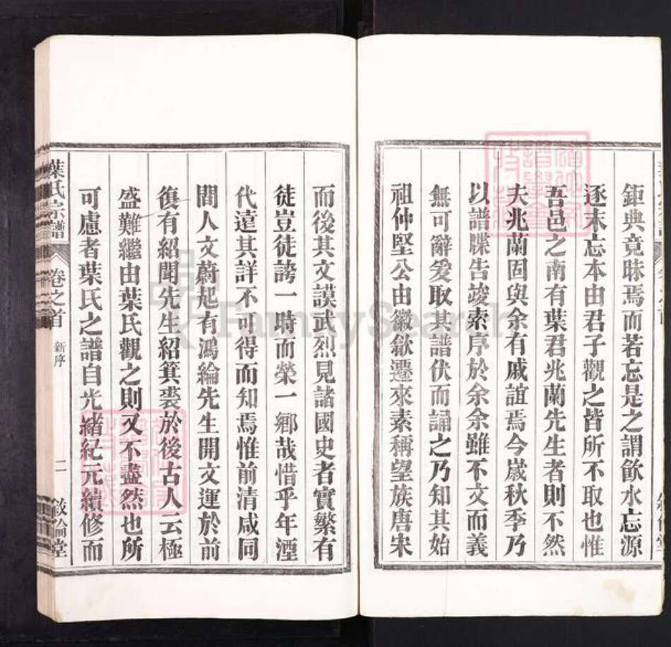 安徽省芜湖市南陵县叶氏叙伦堂族谱-叶氏宗谱.pdf电子版预览图2