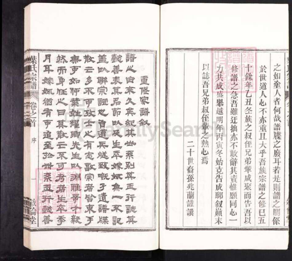 安徽省芜湖市南陵县叶氏叙伦堂族谱-叶氏宗谱.pdf电子版预览图5