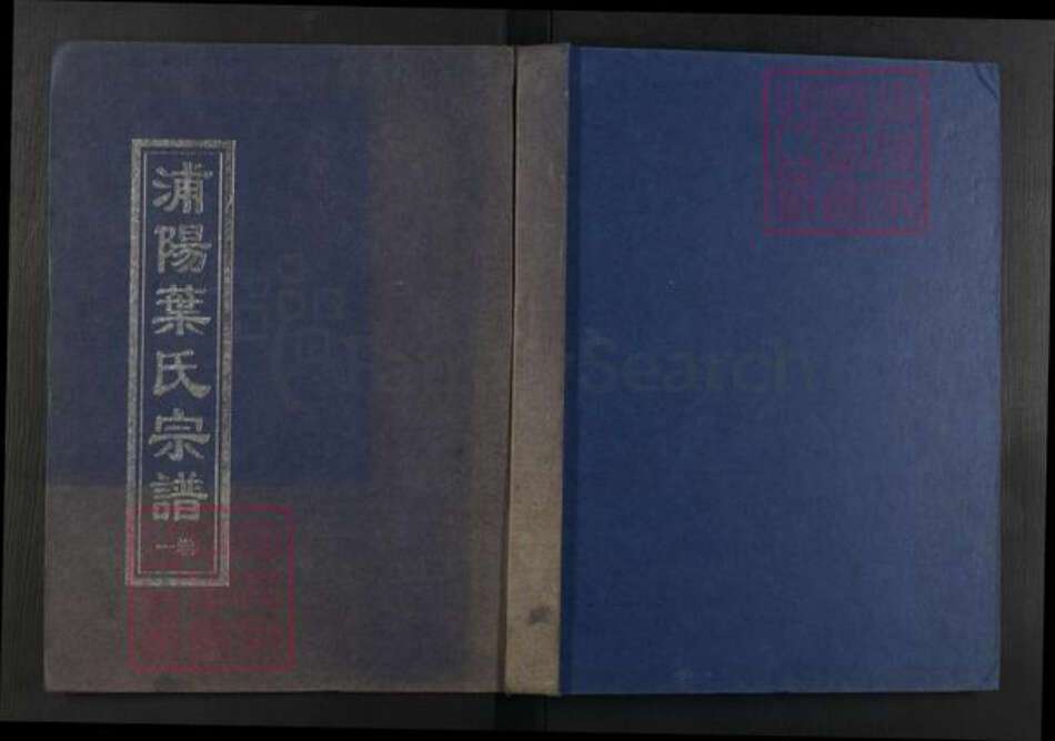 浙江省金华市浦江县浦阳街道叶氏族谱-浦阳叶氏宗谱.pdf电子版缩略图