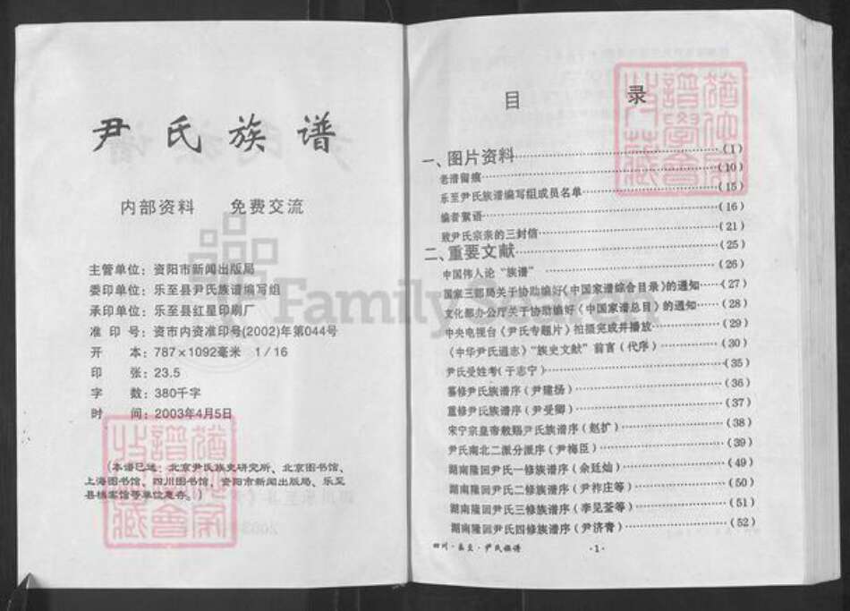 四川省资阳市乐至县宝林镇尹氏族谱-尹氏族谱.pdf电子版预览图2