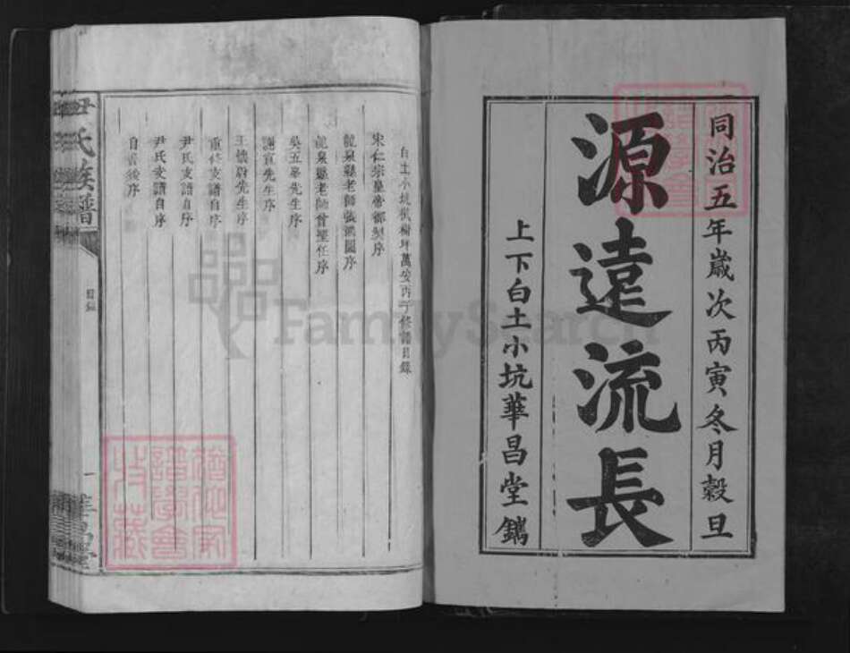 浙江省丽水市龙泉市尹氏华昌堂族谱-尹氏族谱.pdf电子版预览图1