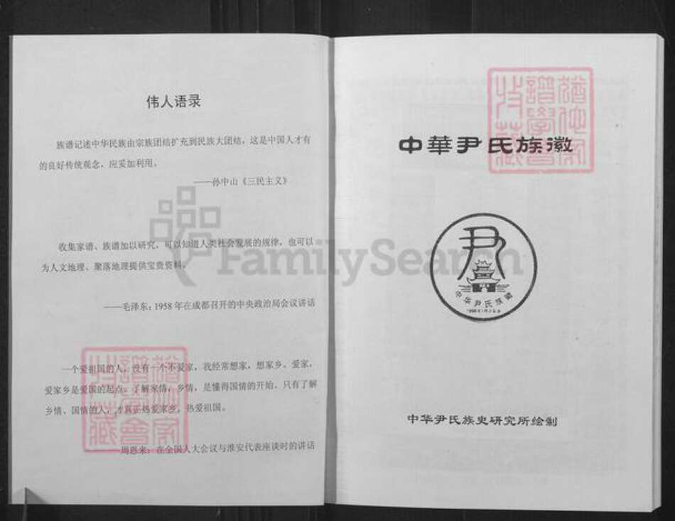 山东省临沂市沂南县张庄镇尹氏族谱-尹氏族谱.pdf电子版预览图2