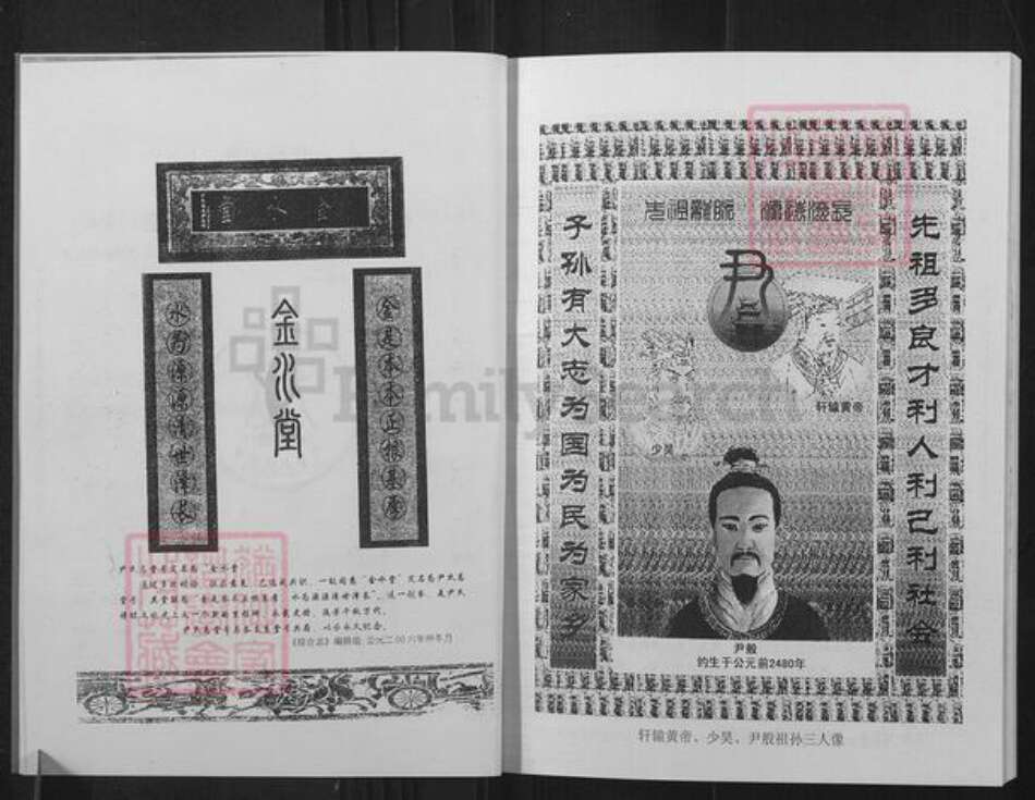 山东省临沂市沂南县张庄镇尹氏族谱-尹氏族谱.pdf电子版预览图3