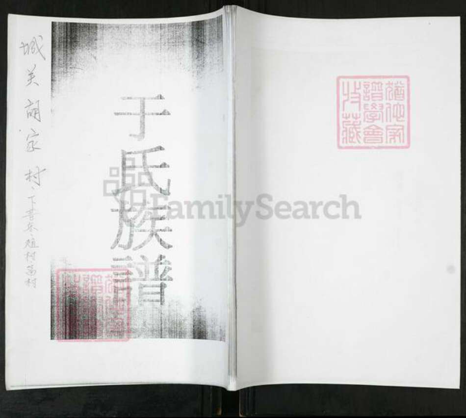 山东省青岛市即墨区于氏族谱-于氏族谱[不分卷].pdf电子版缩略图