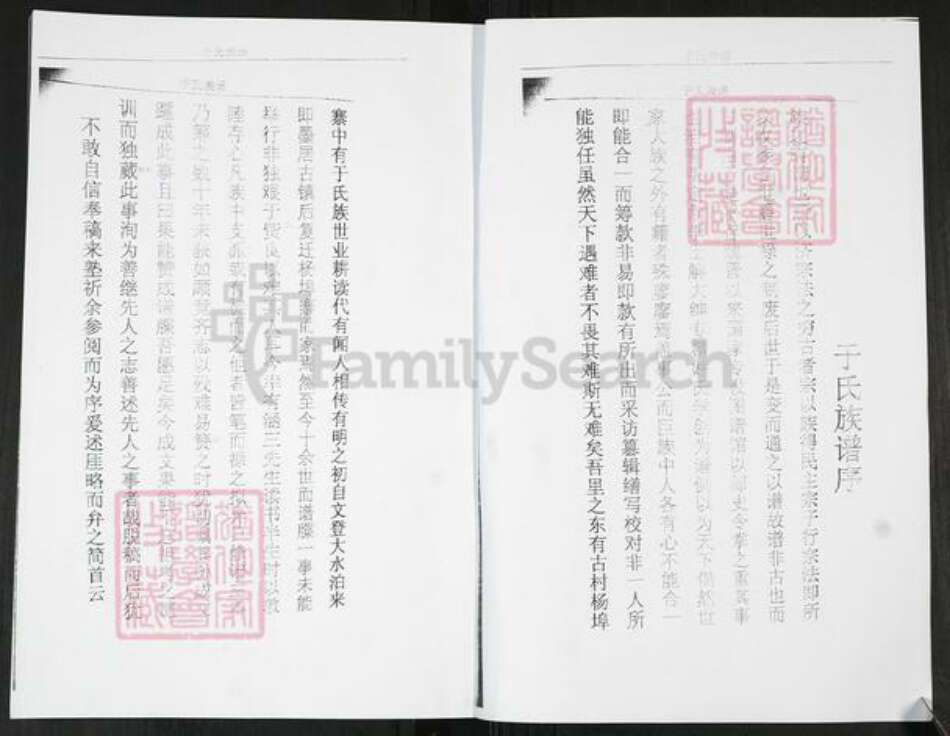 山东省青岛市即墨区于氏族谱-于氏族谱[不分卷].pdf电子版预览图1