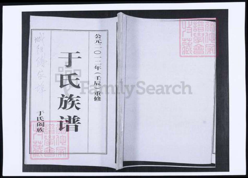 山东省青岛市城阳区于氏族谱-山东青岛城阳傅家端口于氏族谱.pdf电子版缩略图