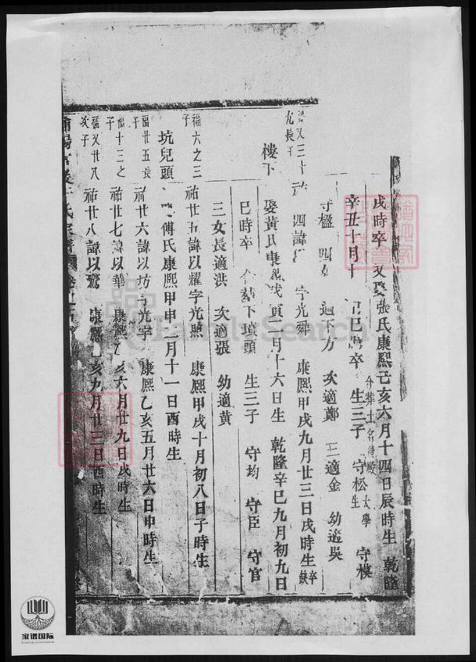 浙江省金华市浦江县于氏族谱-浦阳官严于氏宗谱.pdf电子版预览图1