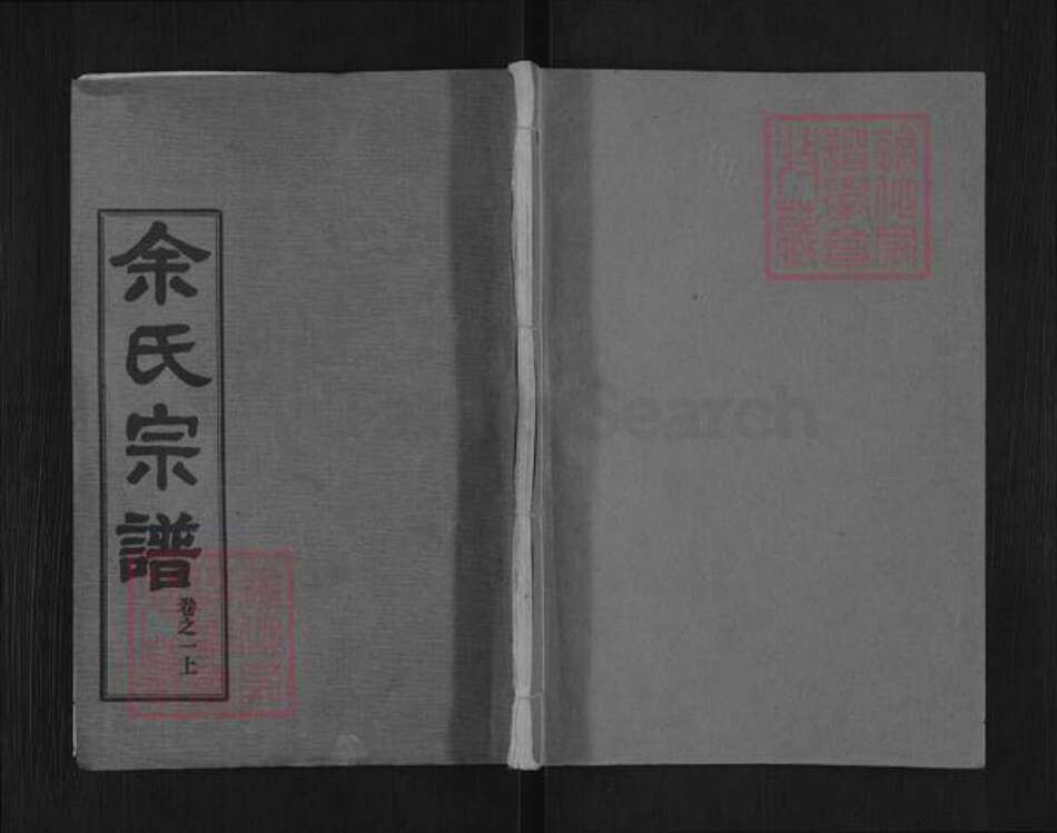 湖北省武汉市新洲区余氏族谱-余氏宗谱.pdf电子版缩略图