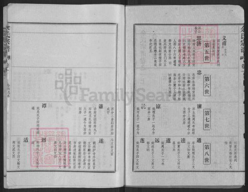 湖北省武汉市新洲区余氏族谱-余氏宗谱.pdf电子版预览图2