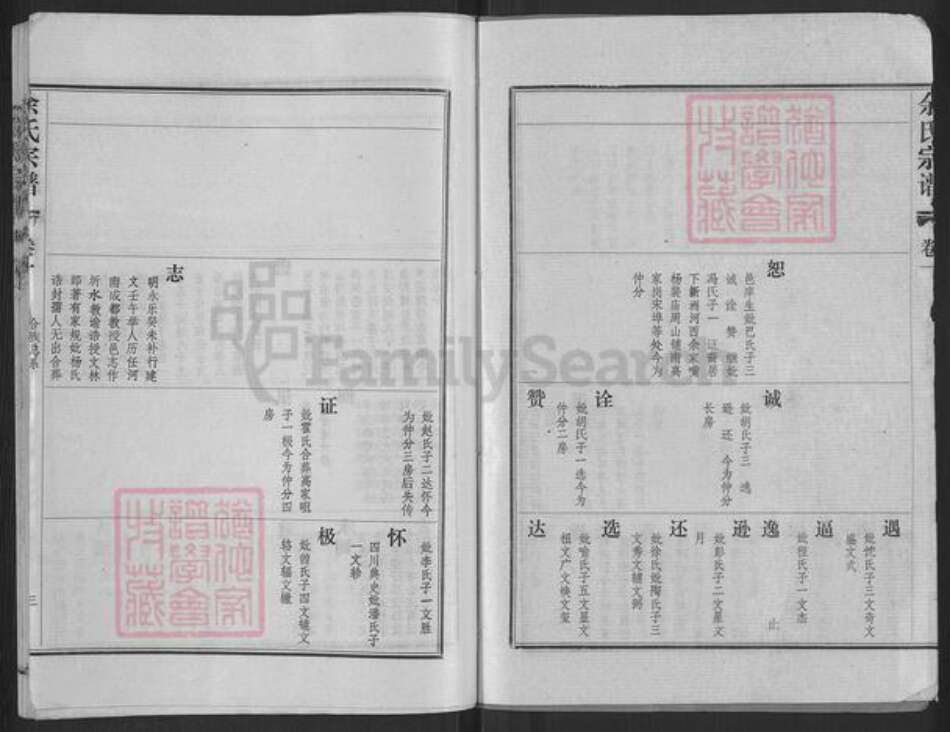 湖北省武汉市新洲区余氏族谱-余氏宗谱.pdf电子版预览图3