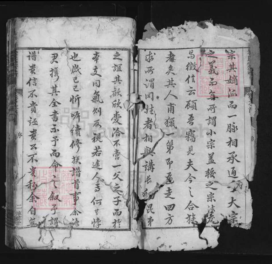 浙江省衢州开化县马金镇余氏惇彛堂族谱-余氏宗谱.pdf电子版预览图2