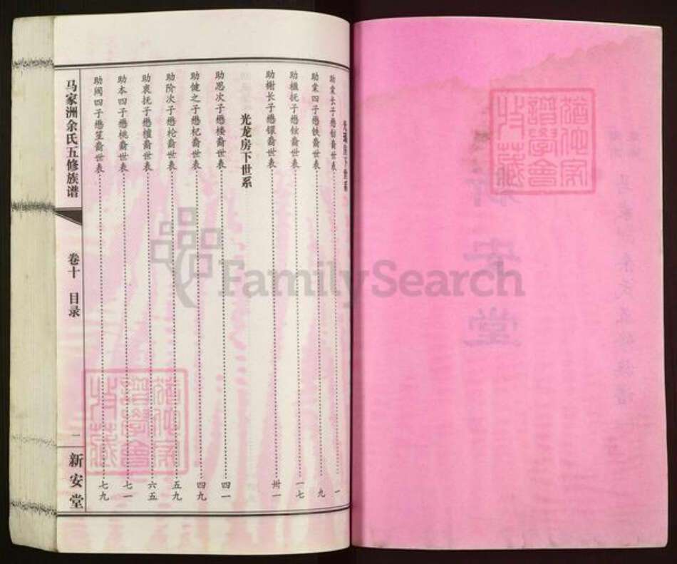 湖南省益阳市余氏新安堂族谱-湖南益阳马家洲余氏五修族谱.pdf电子版预览图2