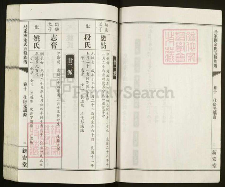 湖南省益阳市余氏新安堂族谱-湖南益阳马家洲余氏五修族谱.pdf电子版预览图5