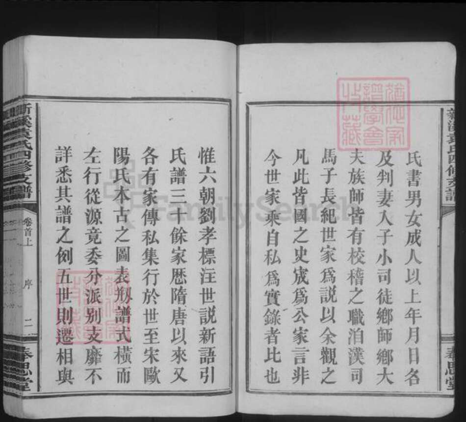 湖南省长沙市浏阳市袁氏族谱-新溪袁氏四修支谱 [4卷,首2卷].pdf电子版预览图2