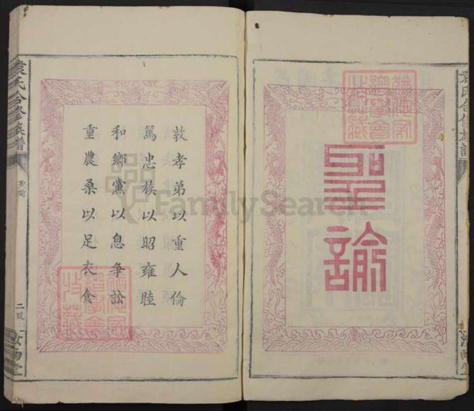 江西省赣州市信丰县安西镇袁氏汝南堂族谱-袁氏合修族谱.pdf电子版预览图2