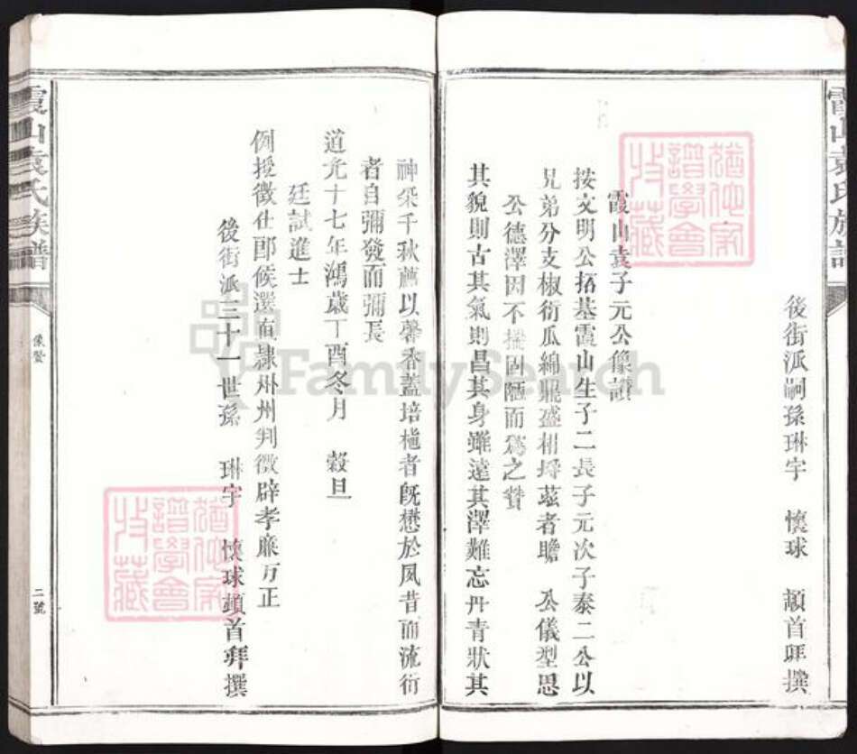 江西省吉安市吉州区袁氏族谱-霞山袁氏族谱.pdf电子版预览图3