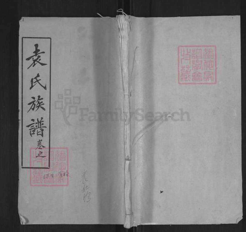 湖北省黄冈市麻城市宋端口镇袁氏卧雪堂族谱-袁氏族谱.pdf电子版缩略图