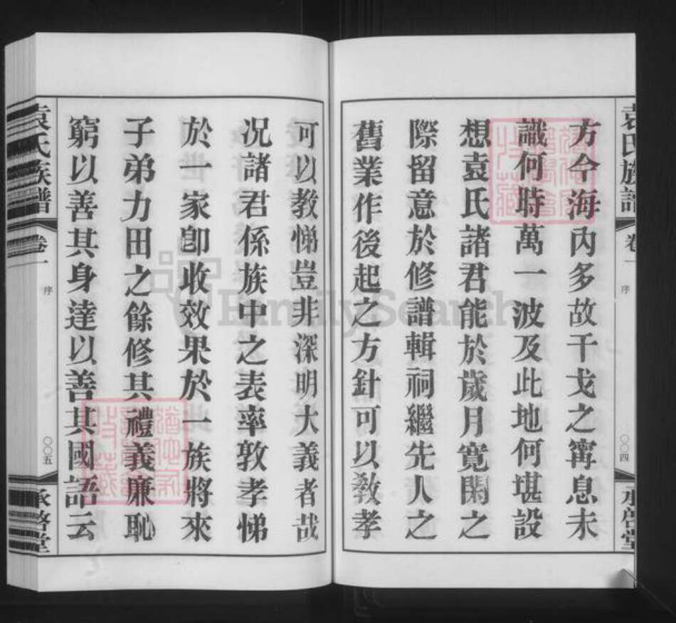 江苏省常州市金坛区儒林镇袁氏承启堂族谱-厚庄袁氏族谱.pdf电子版预览图4