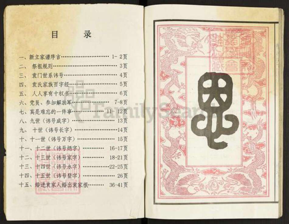 江苏省盐城市建湖县上冈镇袁氏汝南堂族谱-盐城上冈袁氏家谱.pdf电子版预览图2