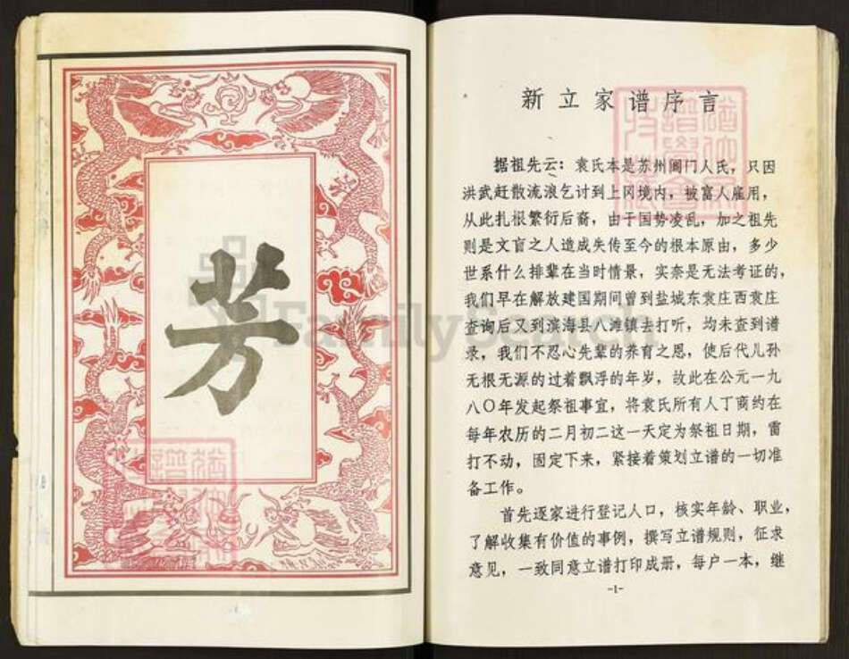 江苏省盐城市建湖县上冈镇袁氏汝南堂族谱-盐城上冈袁氏家谱.pdf电子版预览图4