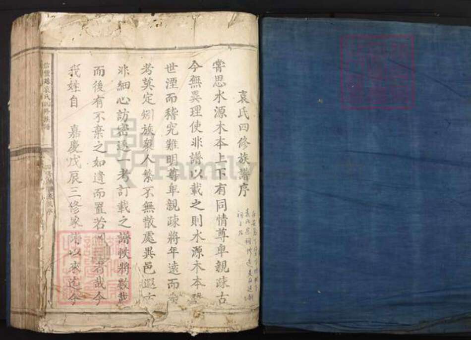 江西省赣州市信丰县安西镇袁氏族谱-信丰县袁氏四修族谱.pdf电子版预览图1