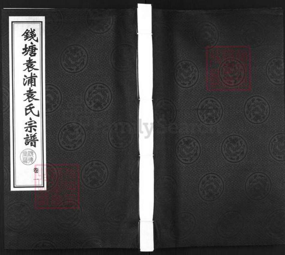 浙江省湖州安吉县袁氏顺德堂族谱-钱塘袁浦袁氏宗谱.pdf电子版缩略图