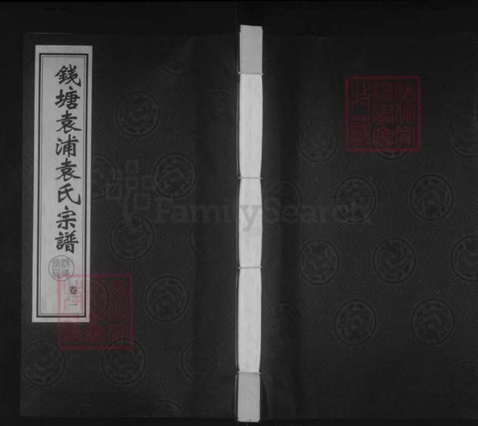 浙江省湖州安吉县袁氏顺德堂族谱-钱塘袁浦袁氏宗谱.pdf电子版缩略图