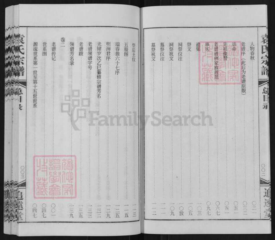 江苏省常州市武进县遥观镇袁氏追远堂族谱-常州袁氏宗谱.pdf电子版预览图5