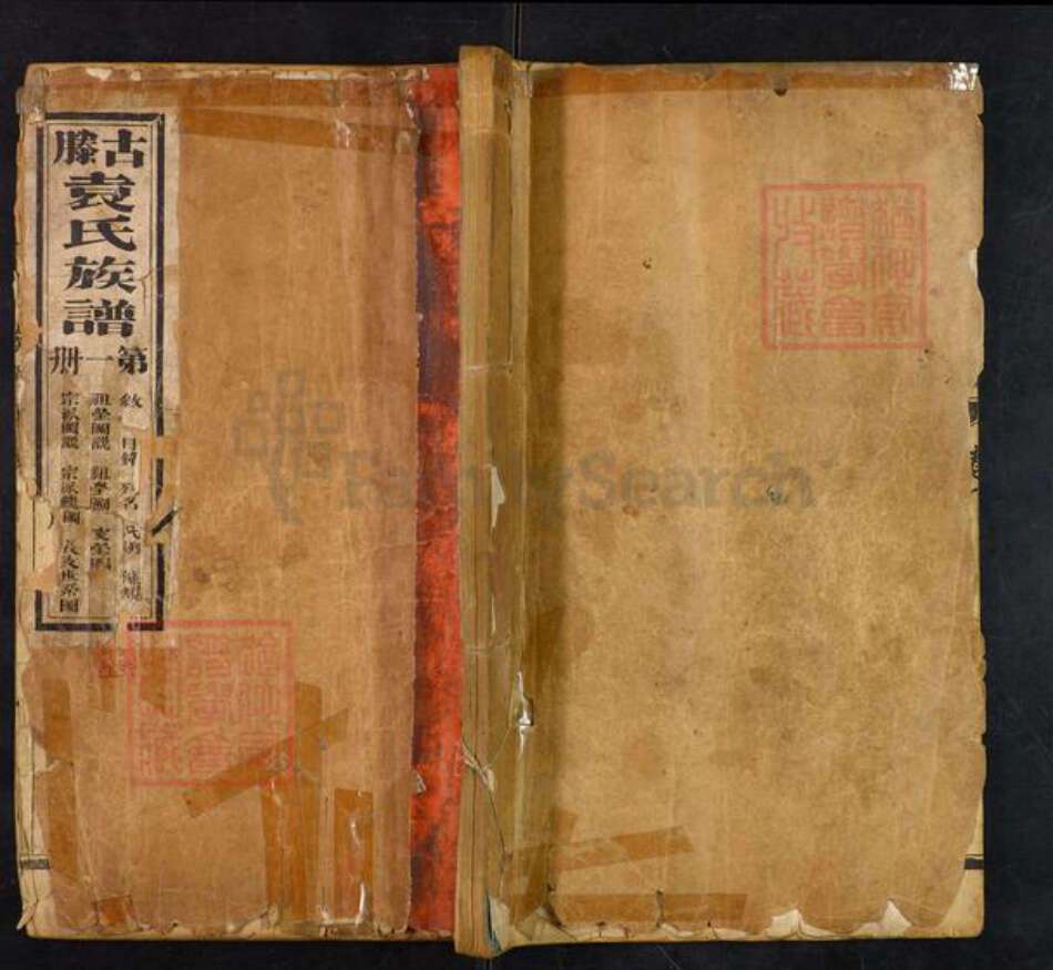 山东省枣庄市滕州市袁氏顺德堂族谱-古滕袁氏族谱.pdf电子版缩略图