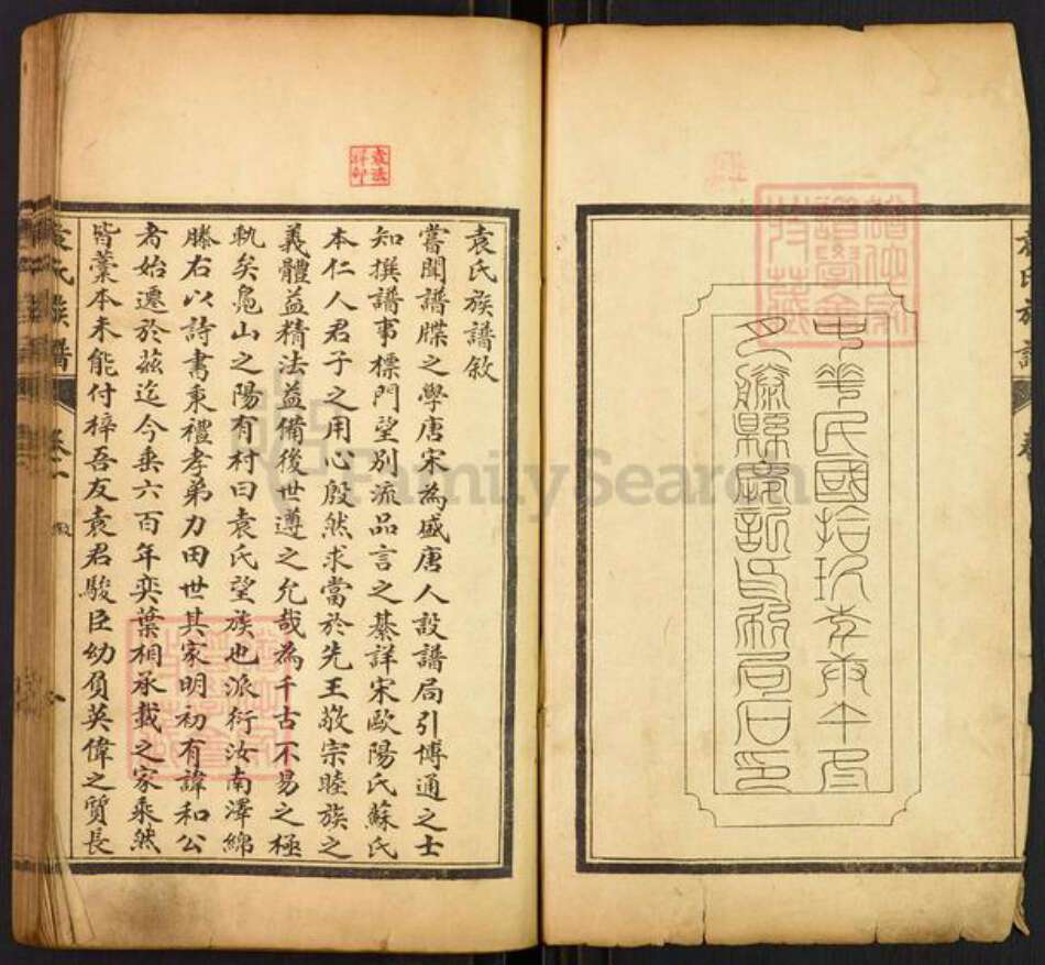 山东省枣庄市滕州市袁氏顺德堂族谱-古滕袁氏族谱.pdf电子版预览图2