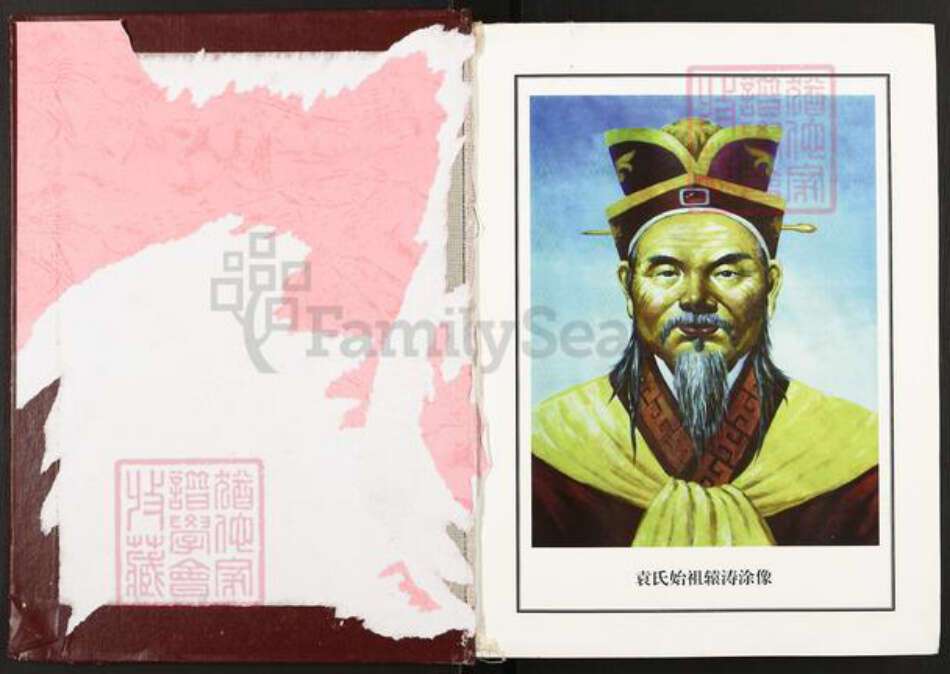 湖北省襄阳市枣阳市袁氏族谱-中华袁氏族谱.pdf电子版预览图1