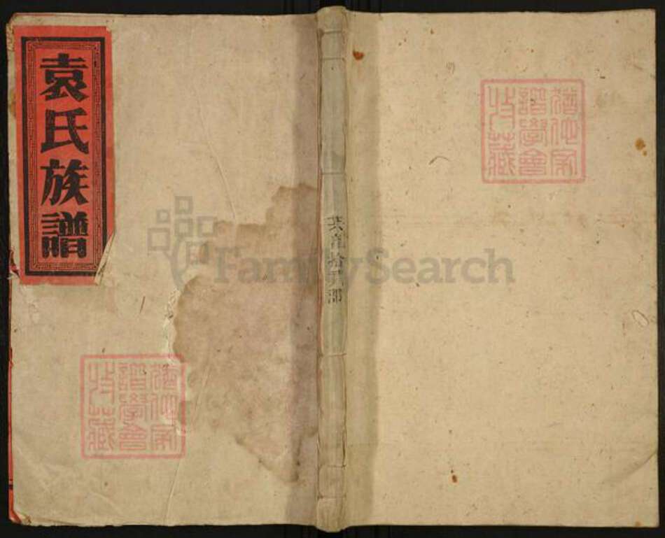 湖南省郴州市汝城县袁氏族谱-汝城上流袁氏族谱.pdf电子版缩略图