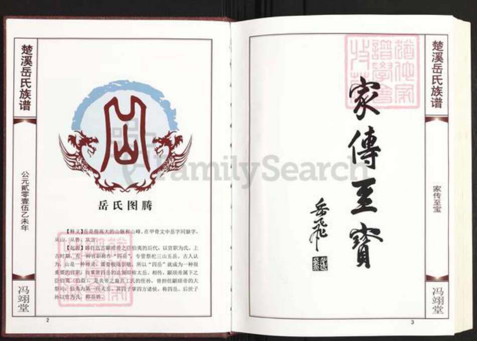 福建省三明市建宁县西苑乡岳氏冯翊堂族谱-楚溪岳氏族谱.pdf电子版预览图3