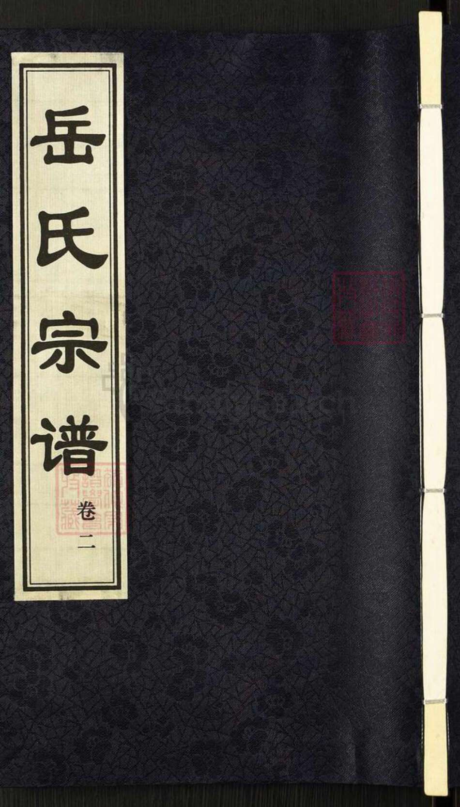 江苏省常州市钟楼区岳氏全伦堂族谱-岳氏宗谱.pdf电子版缩略图